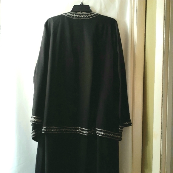 SEQUINED MAXI DRESS & JACKET - Picture 4 of 4